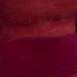 Pre Owned Celine Red Leather All Soft Shoulder Bag