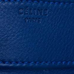 Celine Blue Leather Medium Phantom Luggage Tote 
