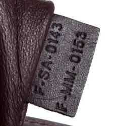 Pre Owned حقيبة يد سيلين ميني لاغيدج جلد برتقالي