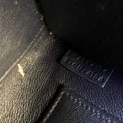 Pre Owned حقيبة سيلين نانو لاغيدج جلد و جلد ثعبان ثلاثي اللون