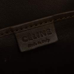 مملوكة مسبقًا Celine Tri Color Leather Nano Luggage Tote