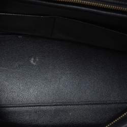 Pre Owned Celine Tri Color Calfhair and Leather Small Trapeze Bag