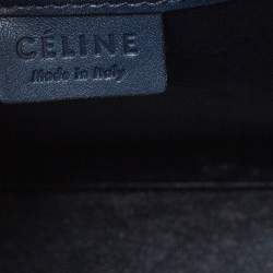 مملوكة مسبقًا حقيبة سيلين نانو لاغيدج جلد و جلد ثعبان ثلاثي اللون