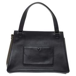 Pre Owned Céline Tri Color Leather Small Edge Bag