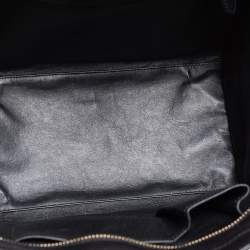 Pre Owned Celine Multicolor Python, Suede and Leather Mini Luggage Tote