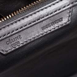 Pre Owned Celine Multicolor Python, Suede and Leather Mini Luggage Tote