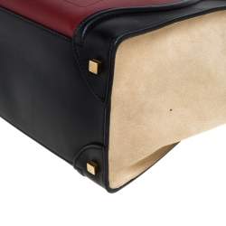 Pre Owned حقيبة يد سيلين ميني لاغيدج جلد أسود