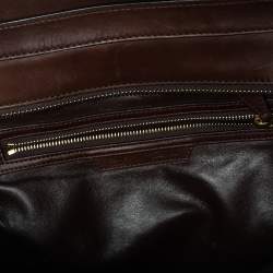 Pre Owned Celine Multicolor Python, Suede and Leather Mini Luggage Tote