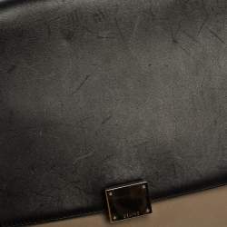 مملوكة مسبقًا Celine Multicolor Leather and Suede Medium Trapeze Top Handle Bag