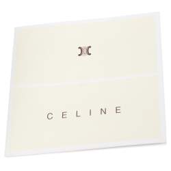 Pre Owned Celine Macadam Brown Leather Satchel