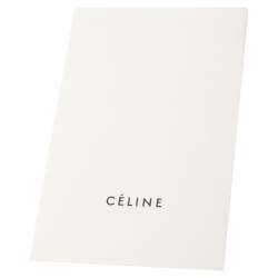 Pre Owned Celine Tri Color Leather Medium Trapeze Top Handle Bag