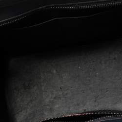 Pre Owned Celine Blue Leather Mini Luggage Tote