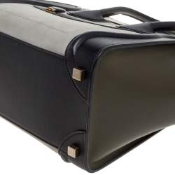 Pre Owned حقيبة سيلين مايكرو لاغيدج جلد ونوبوك ثلاثية اللون