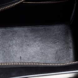 Pre Owned حقيبة سيلين مايكرو لاغيدج جلد ونوبوك ثلاثية اللون