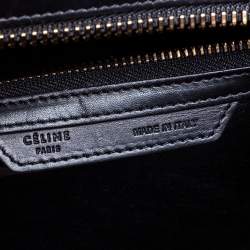 Pre Owned حقيبة سيلين مايكرو لاغيدج جلد ونوبوك ثلاثية اللون