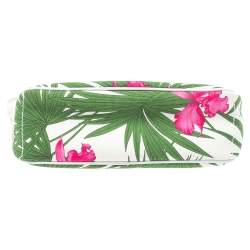 Pre Owned Celine Multicolor Floral Print Canvas and Leather Trims Pochette 