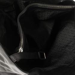 Pre Owned Celine Black Monogram Canvas and Leather Tote