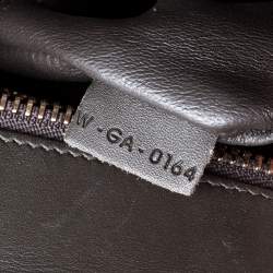 Pre Owned Celine Tri Color Python and Leather Mini Luggage Tote