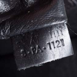 مملوكة مسبقًا Celine Black/Ivory Canvas and Leather Mini Luggage Tote