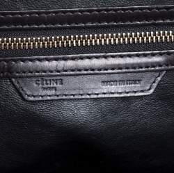 مملوكة مسبقًا Celine Black/Ivory Canvas and Leather Mini Luggage Tote