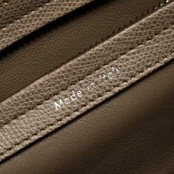 Pre Owned Celine Taupe Leather Medium Phantom Luggage Tote