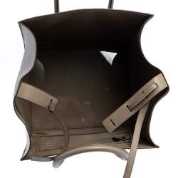 Pre Owned Celine Taupe Leather Medium Phantom Luggage Tote