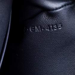 Pre Owned Celine Multicolor Woven Canvas and Leather Solo Clutch