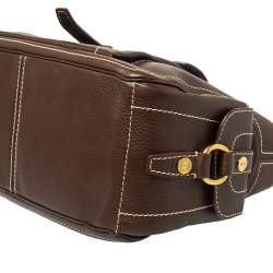 Pre Owned Celine Brown Leather Boogie Tote