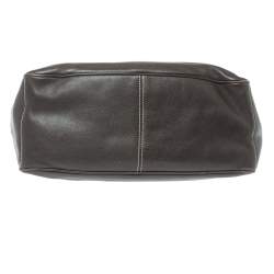 Pre Owned Celine Dark Brown Leather Boogie Tote