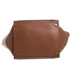 مملوكة مسبقًا حقيبة يد لاغيدج سيلين فانتوم متوسطة جلد بنية