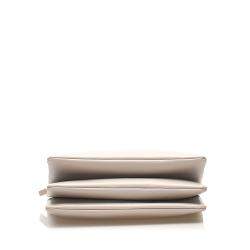 Pre Owned Celine Grey Leather Trio Bag