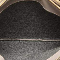 Pre Owned Celine Grey Leather Trio Bag