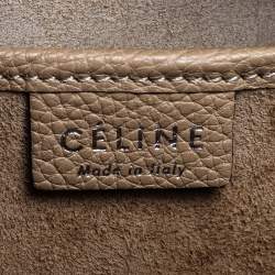 Pre Owned حقيبة يد لاغيدج نانبو جلد بيج