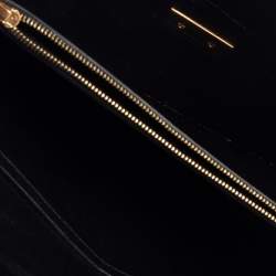 Pre Owned Celine Black Croc Diamond Clutch