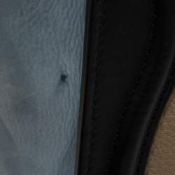 Pre Owned Celine Multicolor Leather and Suede Nano Luggage Tote