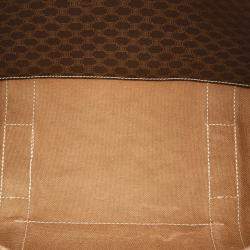 Pre Owned Celine Brown/Dark Brown Macadam Canvas Tote Bag