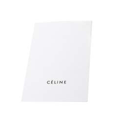 Celine Black Leather Medium Edge Top Handle Bag
