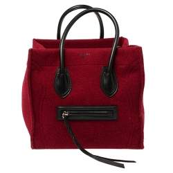 celine red purse