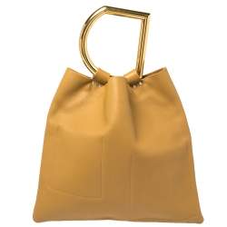 Pre Owned Celine Multicolor Leather And Suede Geometric Bag