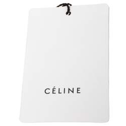 Pre Owned Celine Dark Grey/Black Stingray and Leather Medium Classic Box Shoulder Bag