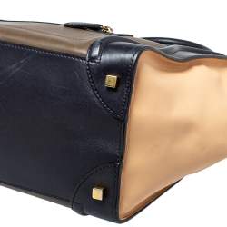 Pre Owned حقيبة سيلين لاغيدج ميني جلد ثلاثي اللون