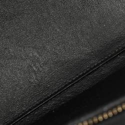 Pre Owned Celine Black Leather Mini Luggage Tote