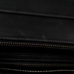 Pre Owned Celine Black Leather Mini Luggage Tote