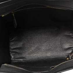 Pre Owned Celine Multicolor Leather and Suede Mini Luggage Tote