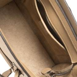 Pre Owned حقيبة يد سيلين لاغيدج نانو جلد بيج