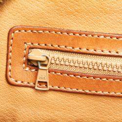 Pre Owned Celine Brown Vintage Macadam Dome Bag