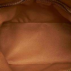 Pre Owned Celine Brown Vintage Macadam Dome Bag
