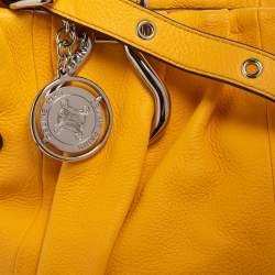 Pre Owned Celine Mustard Leather Tote