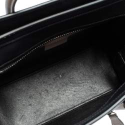 Pre Owned حقيبة يد لاغيدج سيلين نانو جلد ثلاثية اللون