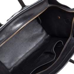 مملوكة مسبقًا حقيبة يد سيلين لاغيدج صغيرة جلد و جلد ثعبان بيج و أسود